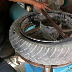 Ensure that the rim band is installed in spoke-based wheels; this prevents the inner tube from being damaged by spokes.